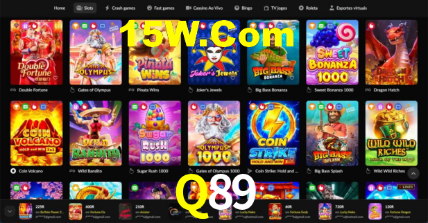 Bônus Generosos e Exclusivos no Q89 para Você!